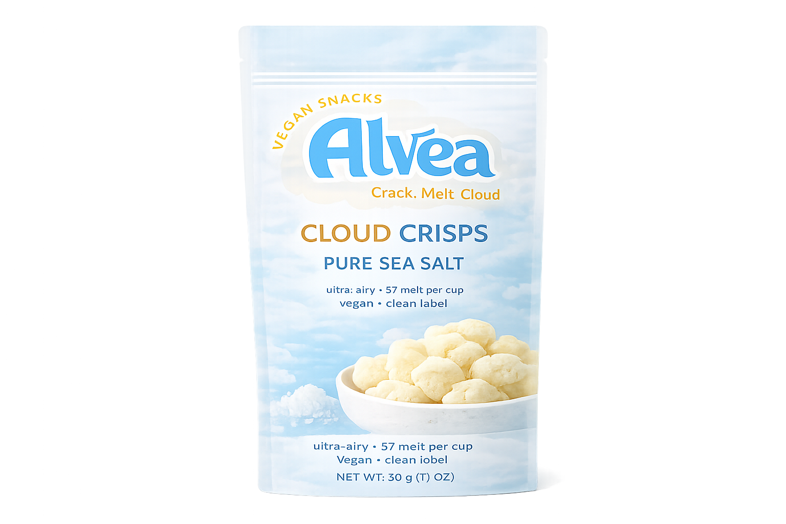 Cloud Crisps Pure Sea Salt